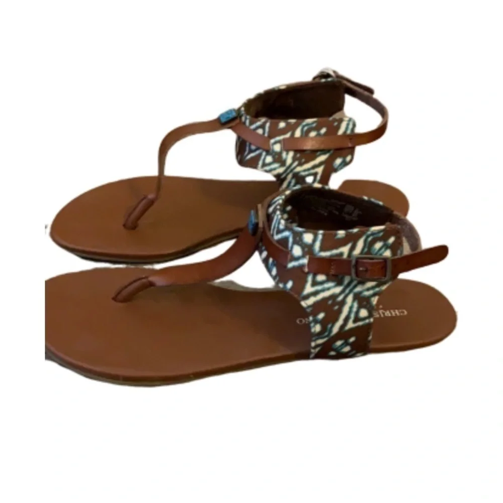 NWT Christian Soriano Aztec women’s sandals size‎ 7 spring summer